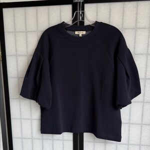 Madewell Navy Blue Blouse